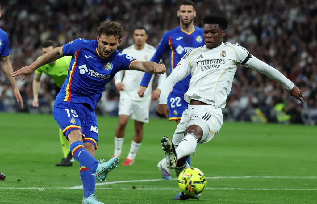 Spotkanie Realu Madryt z Getafe. Fot. PAP/EPA/Kiko Huesca