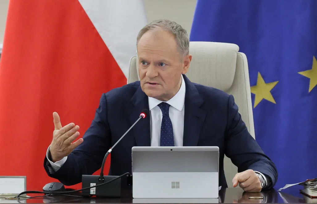 Premier Donald Tusk. Fot. PAP/Paweł Supernak