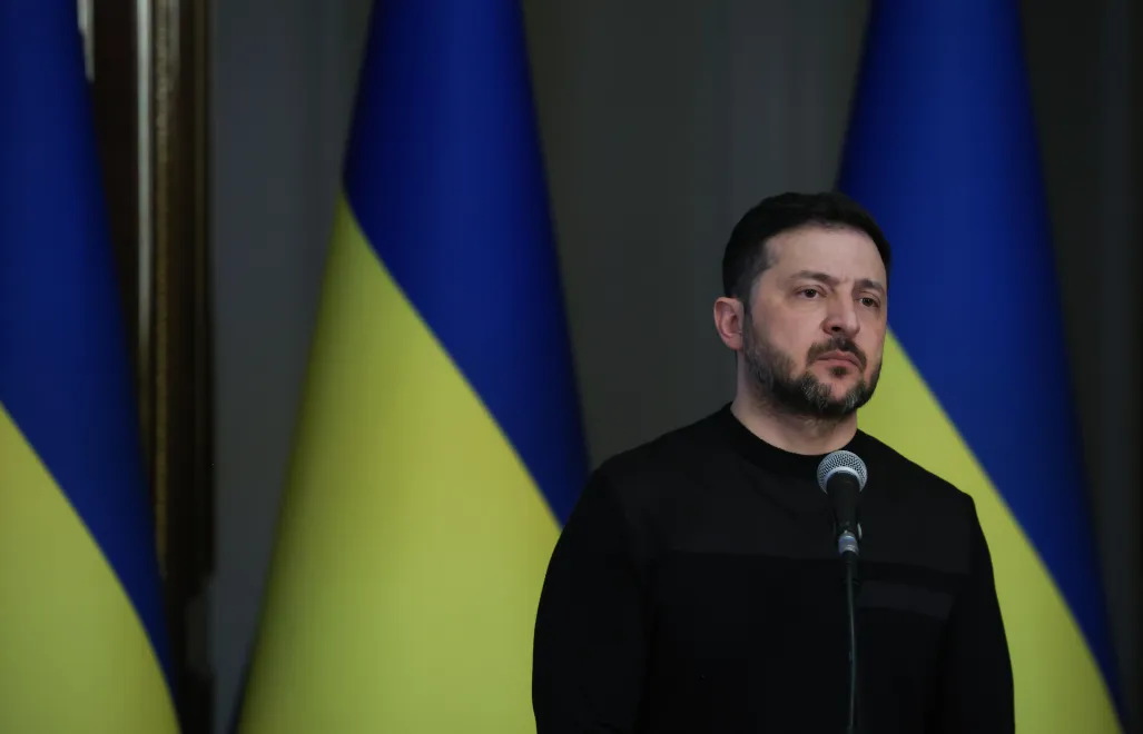 Володимир Зеленський Fot. PAP/Victor Kovalchuk