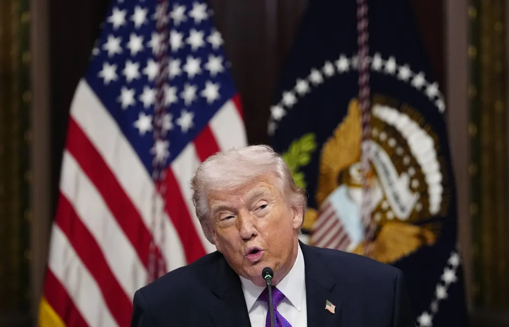 Дональд Трамп. Fot. PAP/EPA/BONNIE CASH / POOL