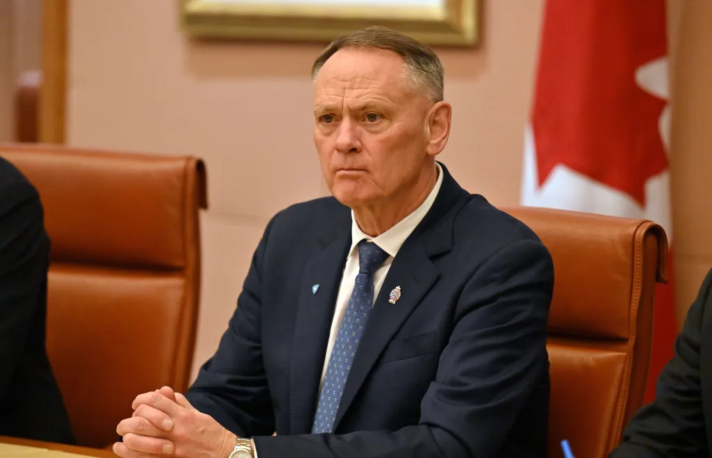 Minister obrony Kanady David McGuinty. Fot. PAP/EPA/MICK TSIKAS