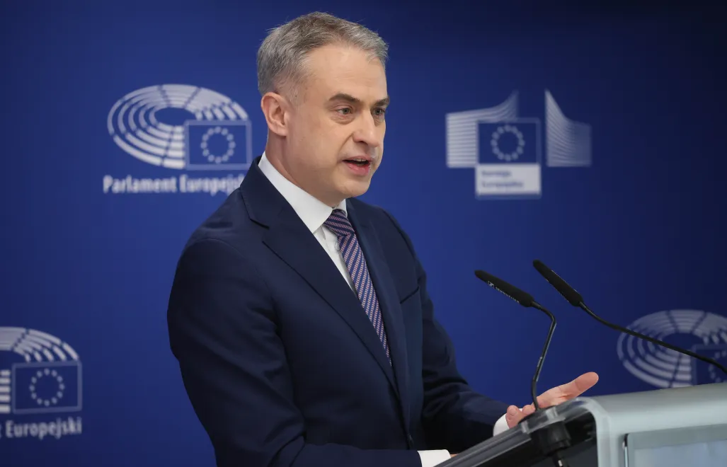 Wicepremier, minister cyfryzacji Krzysztof Gawkowski, fot. PAP/Leszek Szymański