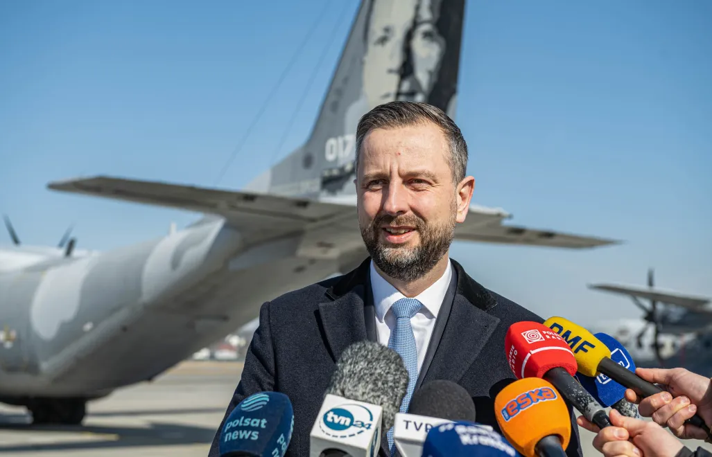 Вице-премьер-министр Польши, министр обороны Владислав Косиняк Камыш. Fot. PAP/Art Service