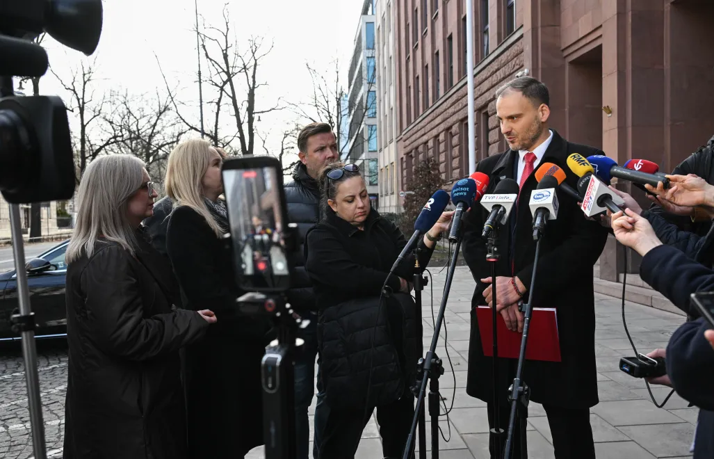 Rzecznik MSZ Maciej Wewiór. Fot. PAP/Radek Pietruszka