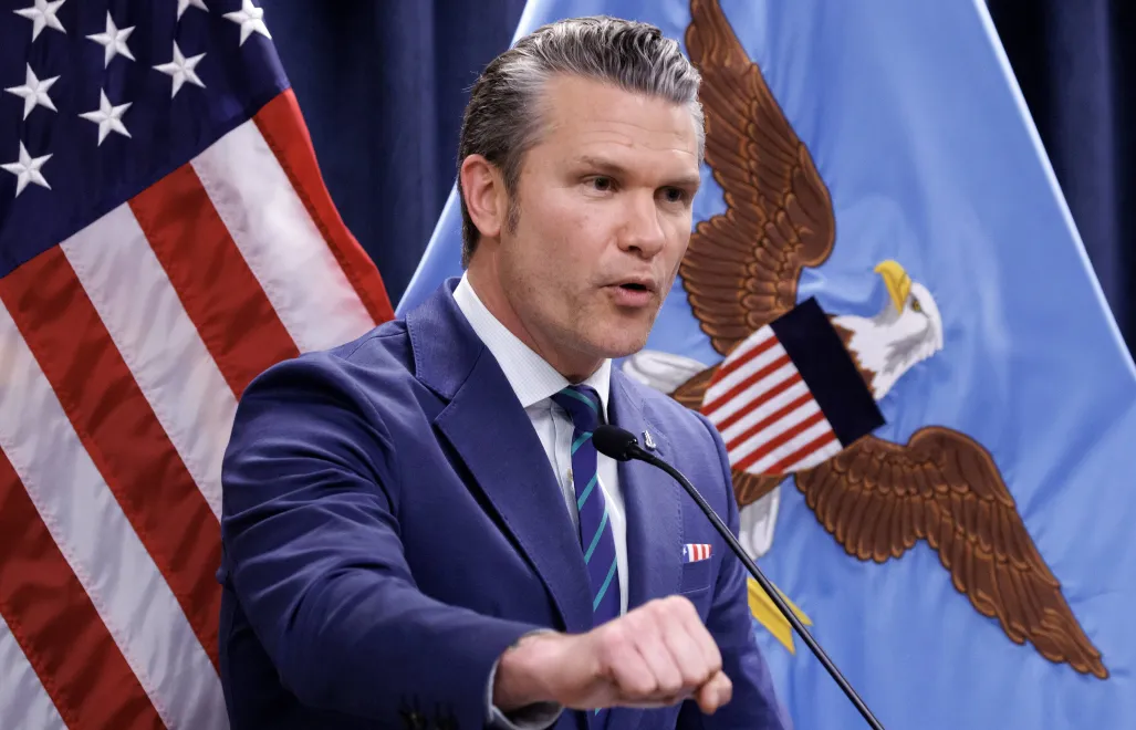Pete Hegseth Fot. PAP/EPA/CRISTOBAL HERRERA-ULASHKEVICH