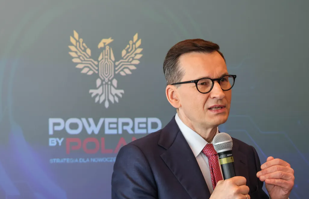 Mateusz Morawiecki. Fot. PAP/	Albert Zawada