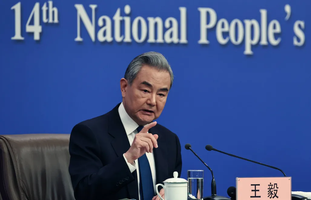 Міністр закордонних справ Китаю Ван Ї. Fot. PAP/EPA/ANDRES MARTINEZ