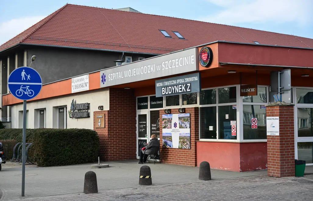 Samodzielny Publiczny Wojewódzki Szpital Zespolony w Szczecinie, fot. PAP/Marcin Bielecki