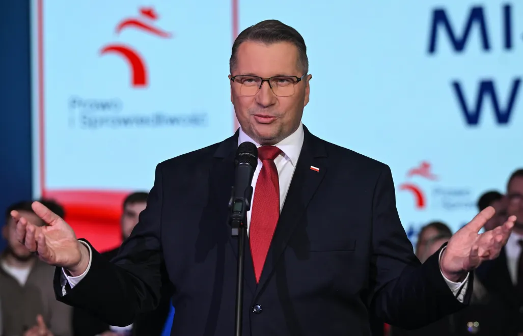 Poseł PiS, kandydat Prawa i Sprawiedliwości na premiera Przemysław Czarnek, fot. Radek Pietruszka