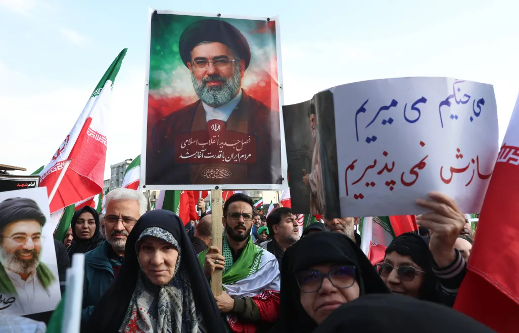 Modżtaba Chamenei. Fot. EPA/ABEDIN TAHERKENAREH