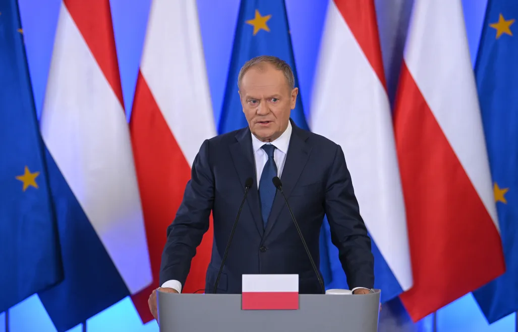 Donald Tusk. Fot. PAP/Marcin Obara