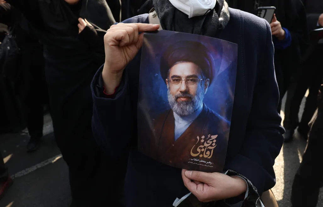 Modżtaba Chamenei. Fot. EPA/ABEDIN TAHERKENAREH