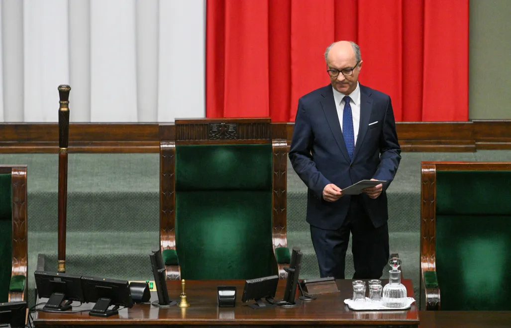 Marszałek Sejmu Włodzimierz Czarzasty. Fot. PAP/Marcin Obara