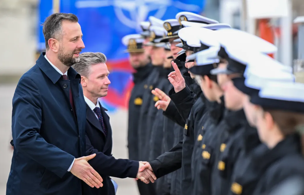 Wicepremier, minister obrony narodowej Władysław Kosiniak-Kamysz oraz minister obrony Szwecji Pal Jonson. Fot. 