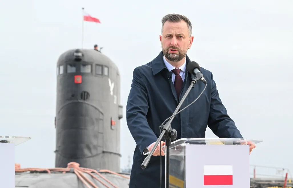 Глава Минобороны Польши Владислав Косиняк-Камыш. Fot. PAP/Andrzej Jackowski