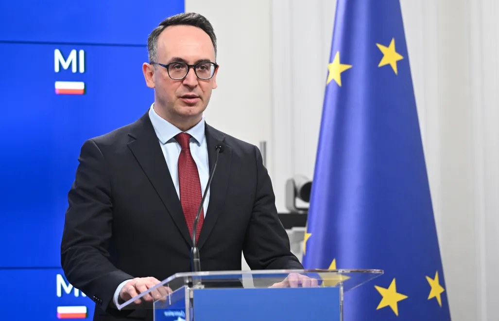  Minister infrastruktury Dariusz Klimczak. Fot. PAP/Radek Pietruszka