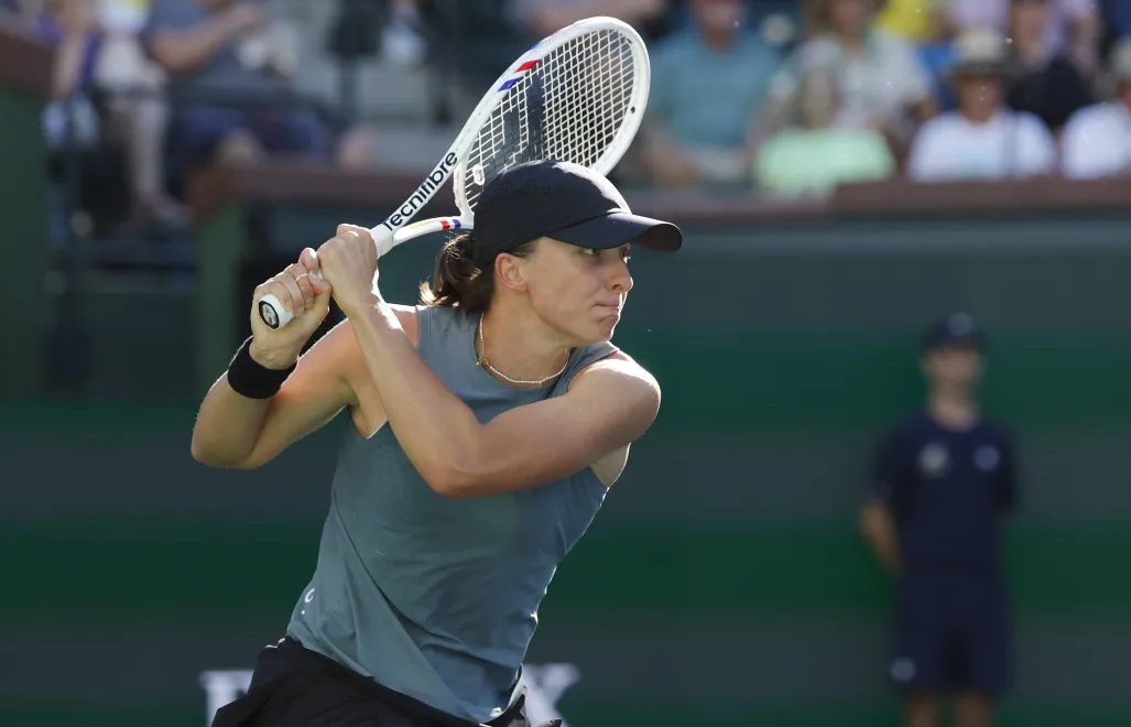 Iga Świątek. Fot. PAP/EPA/JOHN G. MABANGLO