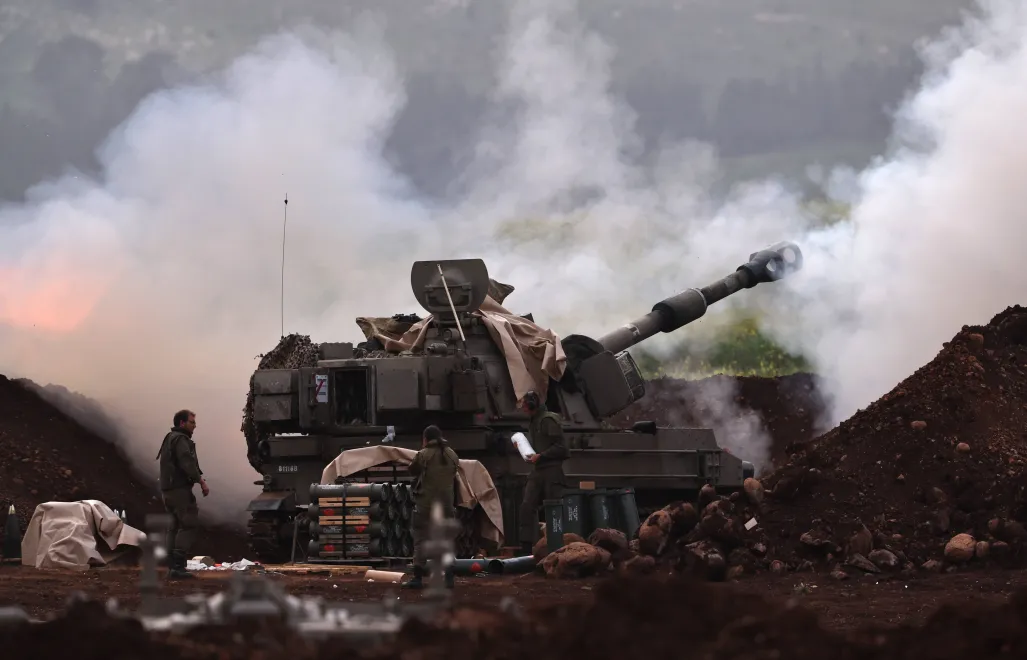 Izraelska armia, fot. PAP/EPA/ATEF SAFADI