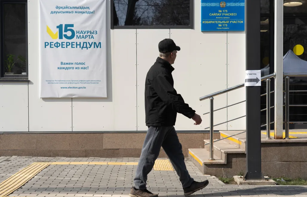 Референдум в Казахстане. Fot. PAP/EPA/Timur Batyrshin