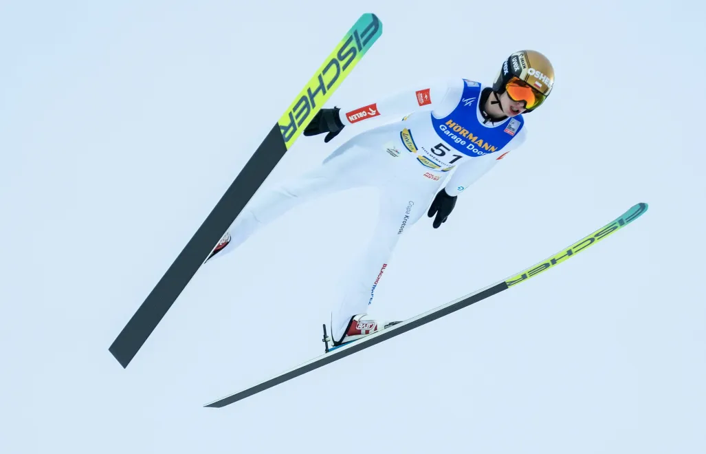 Kacper Tomasiak. Fot. PAP/EPA/Terje Pedersen