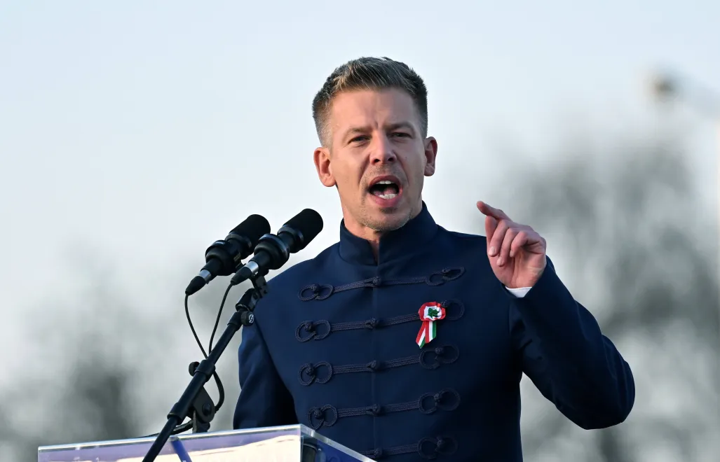 Peter Magyar Fot. PAP/EPA/Tibor Illyes