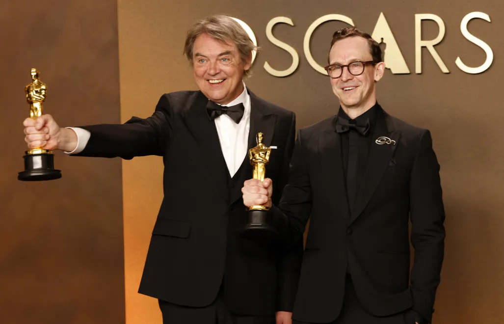 Chris Lavis, Maciek Szczerbowski. Fot. PAP/ EPA/JILL CONNELLY