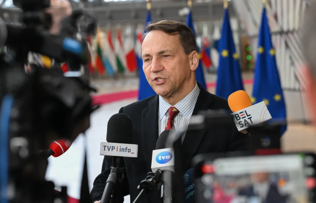 Радослав Сікорський. Fot. PAP/Wiktor Dąbkowski