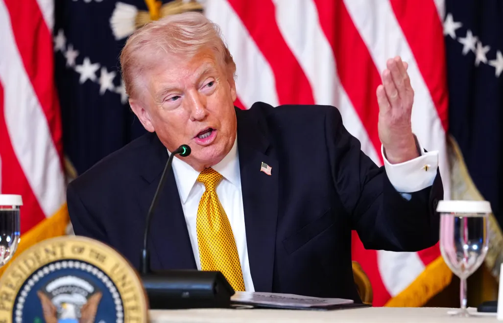 Donald Trump. Fot. PAP/ EPA/AARON SCHWARTZ