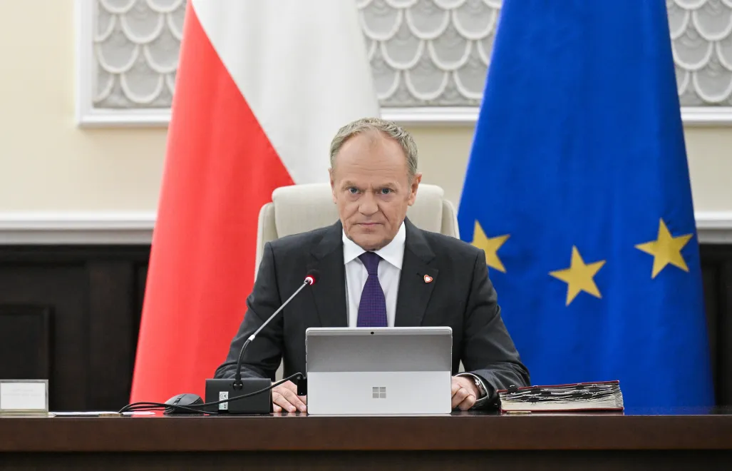 Premier Donald Tusk. Fot. PAP/Marcin Obara