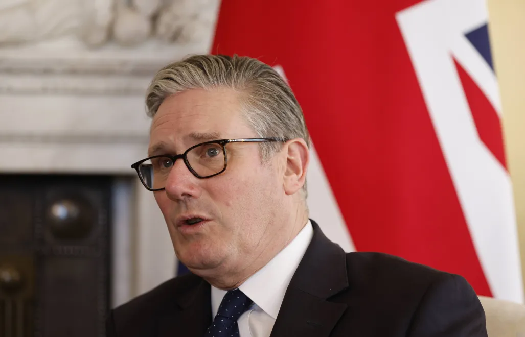 Premier Wielkiej Brytanii Keir Starmer. Fot. PAP/EPA/	DAVID CLIFF/POOL