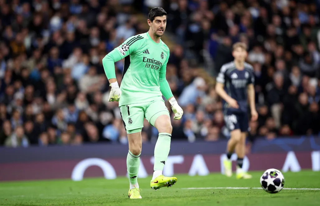 Bramkarz Realu Madryt Thibaut Courtois. Fot. EPA/ADAM VAUGHAN 