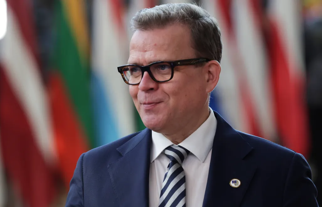 Петтері Орпо Fot. PAP/EPA/OLIVIER MATTHYS 