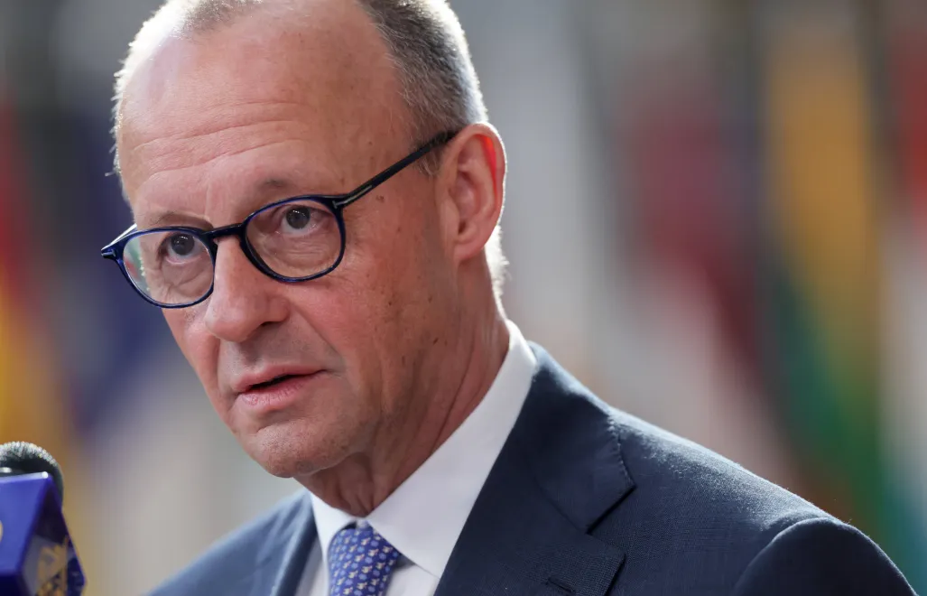 Фрідріх Мерц. Fot. PAP/EPA/OLIVIER MATTHYS