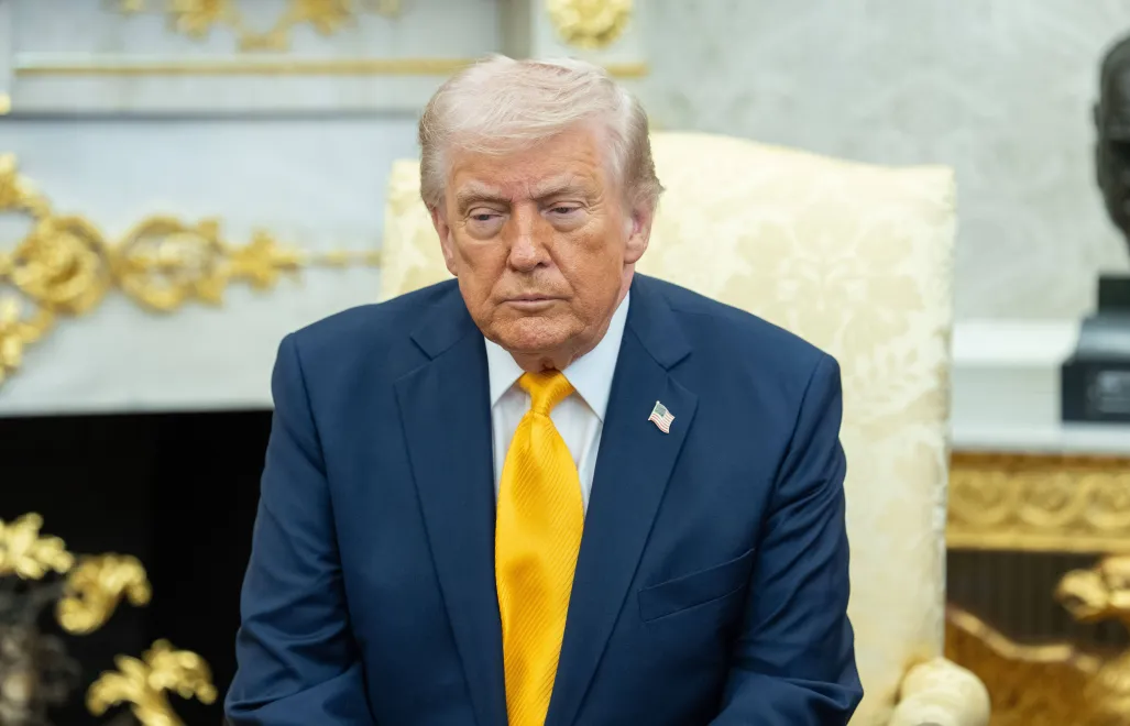 Дональд Трамп. Fot. PAP/EPA/Aaron Schwartz /POOL