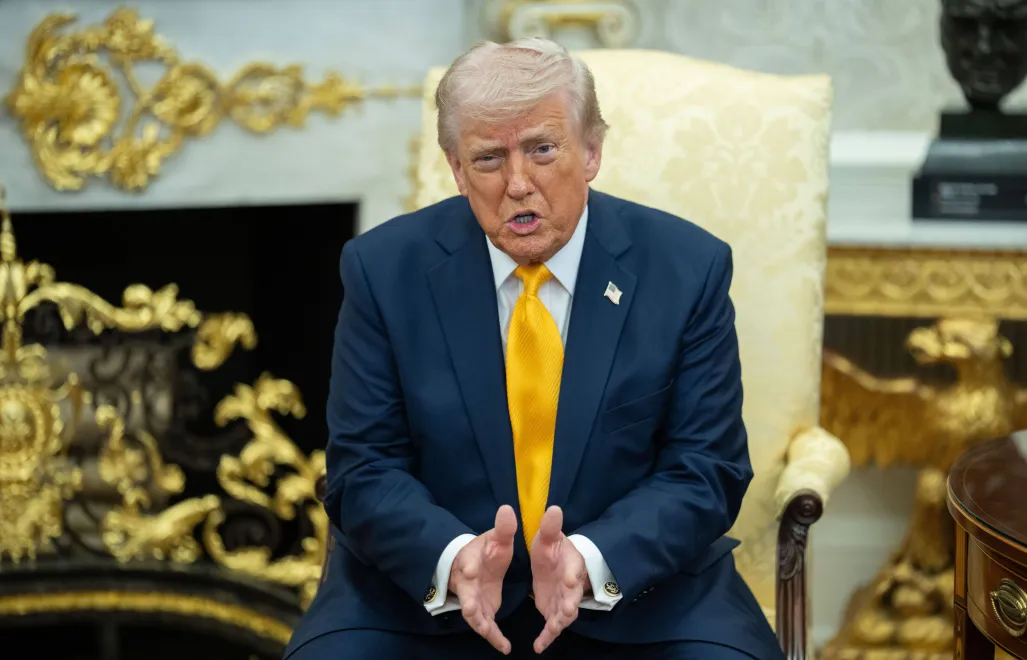 Donald Trump, fot. PAP/EPA/CNP/Aaron Schwartz /POOL