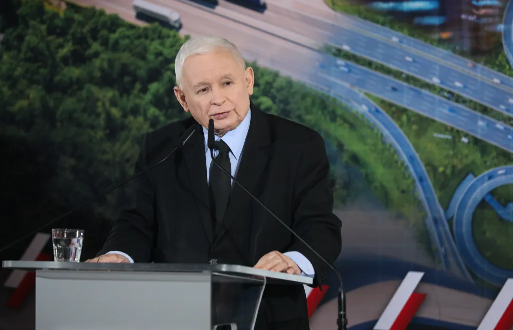 Jarosław Kaczyński. Fot. PAP/Artur Reszko