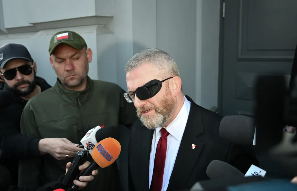 Гжегож Браун. Fot. PAP/Maciej Kulczyński