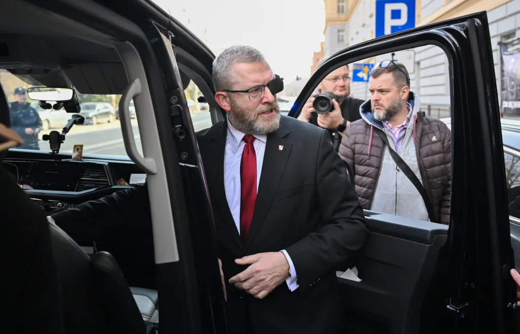 Grzegorz Braun. PAP/Maciej Kulczyński