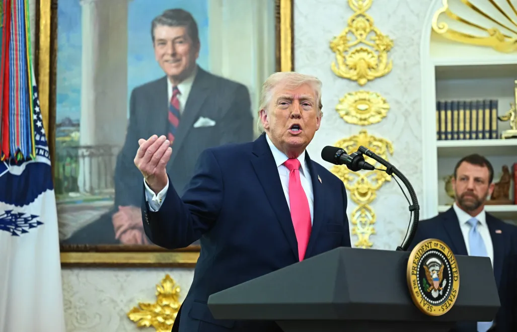 Donald Trump. Fot. EPA/GRAEME SLOAN / POOL