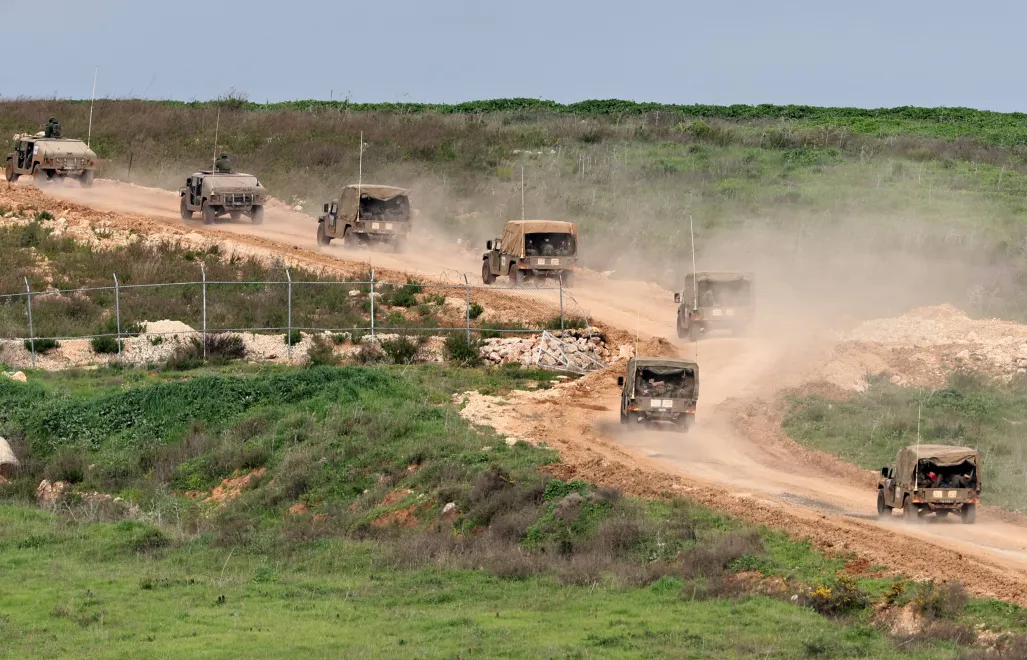 Izraelskie wojsko. Fot. PAP/EPA/ATEF SAFADI