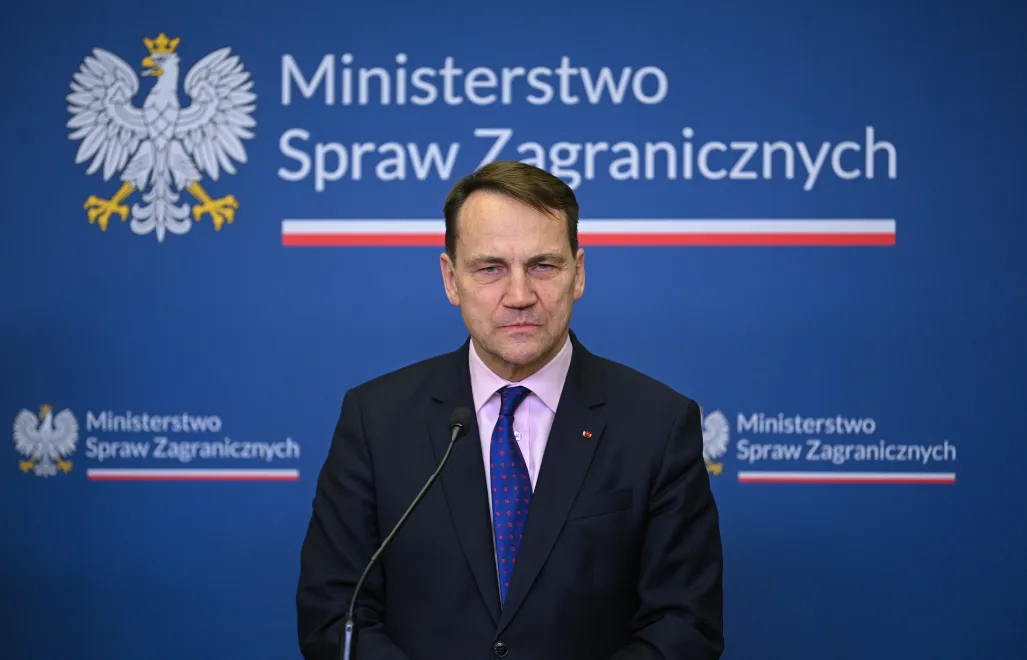 Министр иностранных дел Польши Радослав Сикорский. Fot. PAP/Marcin Obara