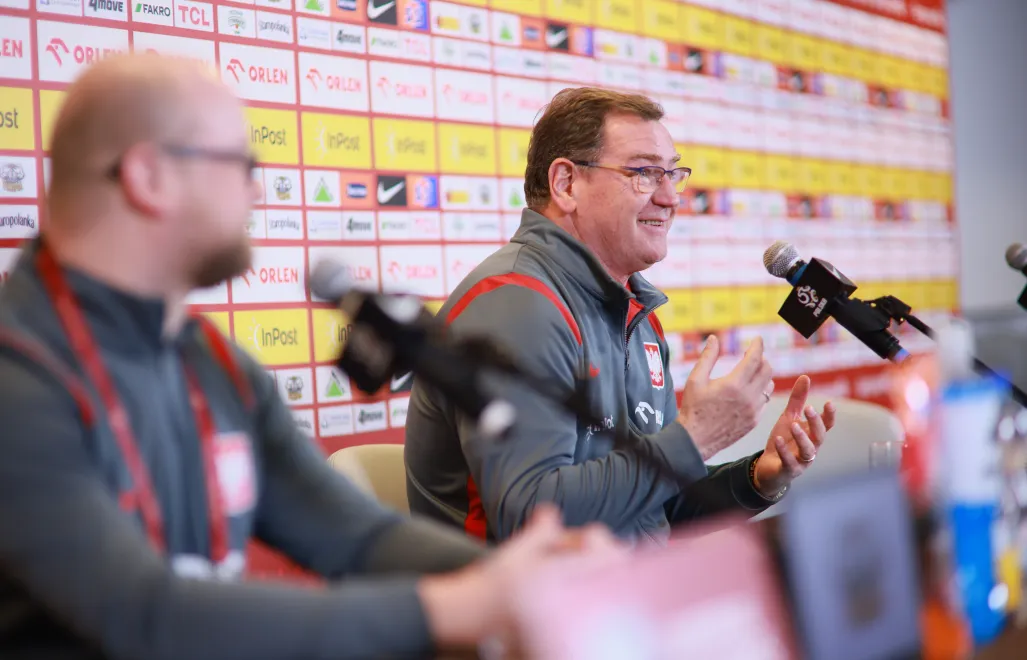 Trener piłkarskiej reprezentacji Polski Jan Urban. Fot. PAP/Leszek Szymański