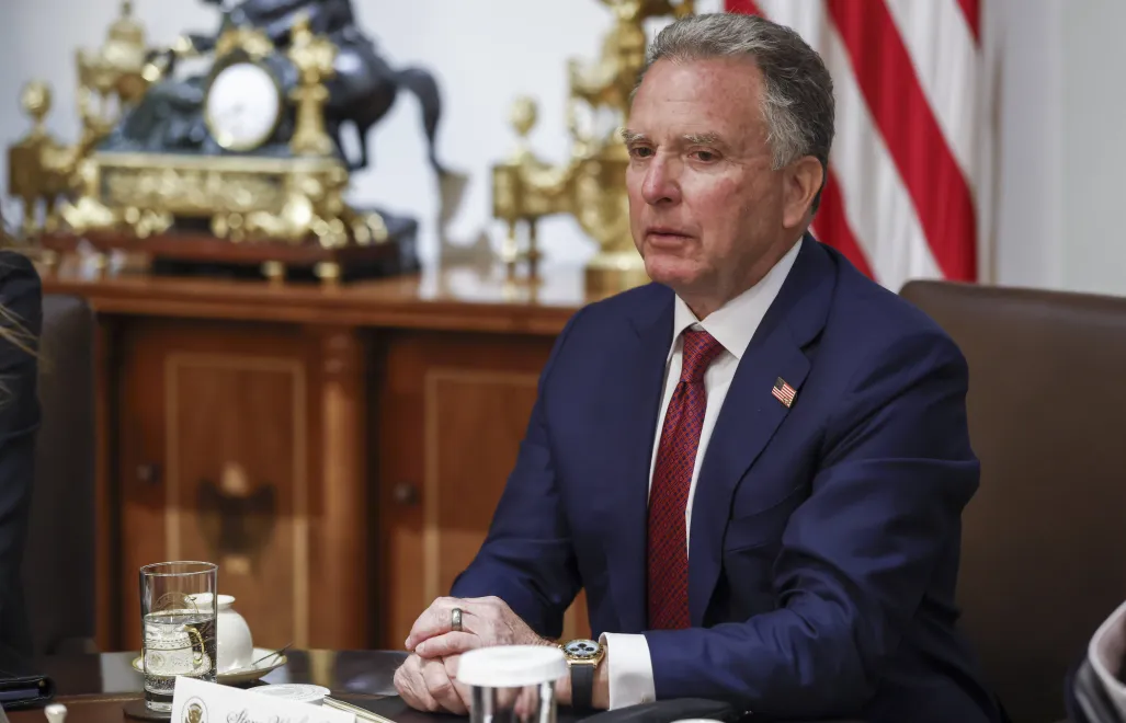 Steve Witkoff, fot. PAP/EPA/EPA POOL/WILL OLIVER / POOL