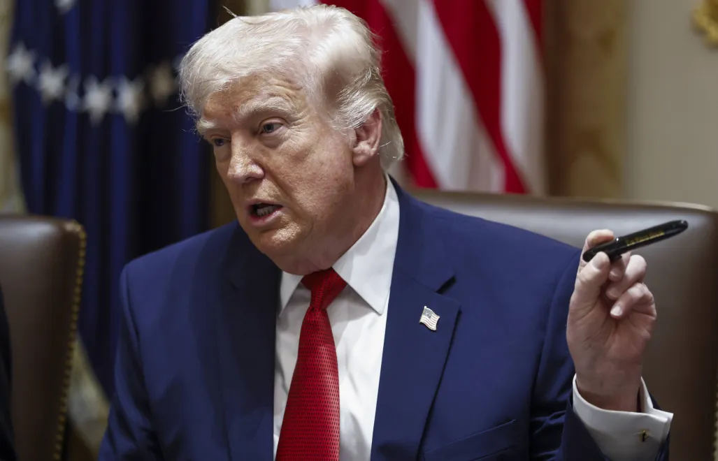 Prezydent USA Donald Trump. Fot. PAP/EPA/WILL OLIVER / POOL