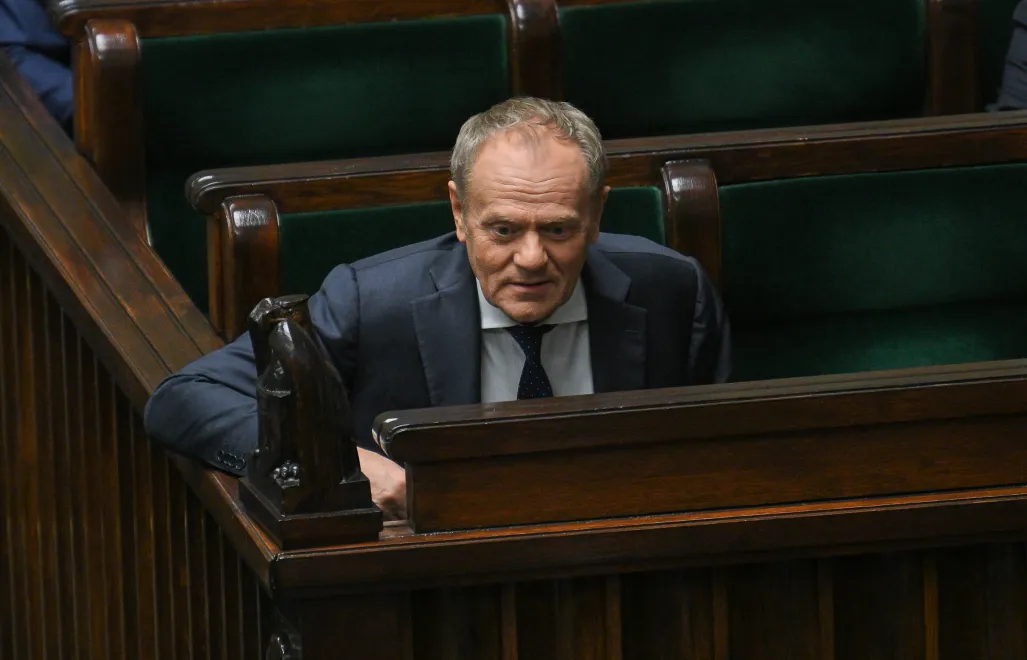 Premier Donald Tusk Fot. PAP/Marcin Obara