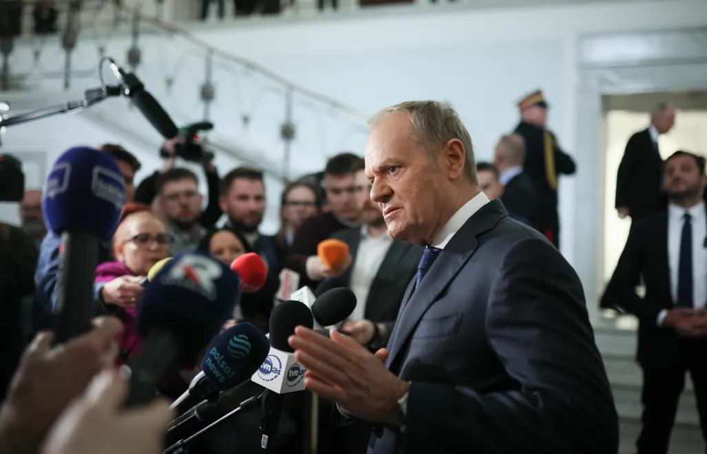 Дональд Туск. Fot. PAP/Leszek Szymański