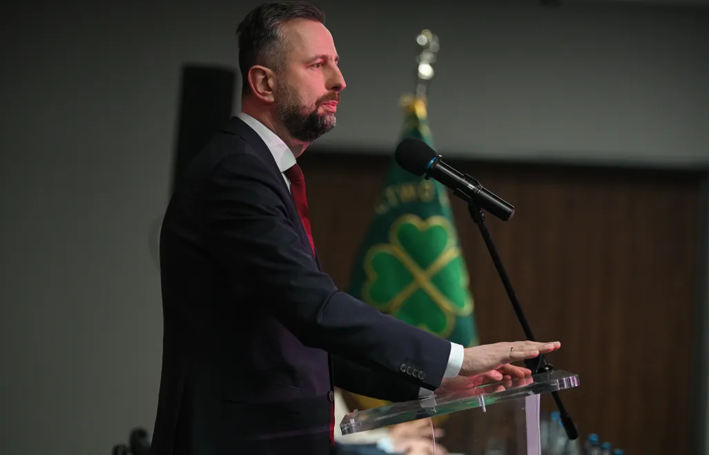 Министр обороны Польши Владислав Косиняк-Камыш. Fot. PAP/Marcin Obara