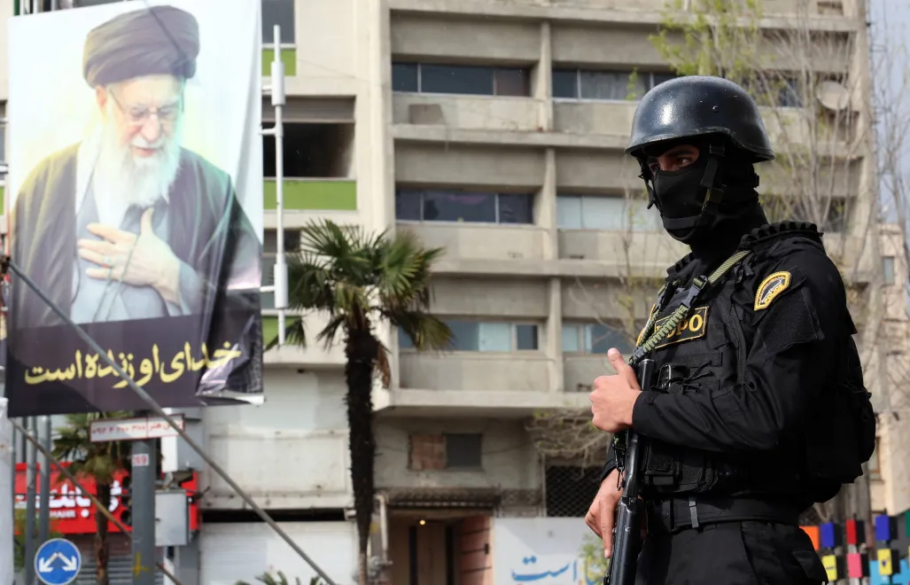 Teheran. Fot. PAP/EPA/	ABEDIN TAHERKENAREH