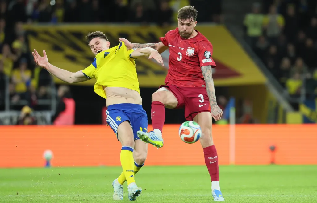 W finale baraży Polska gra w Sztokholmie ze Szwecją. Fot. PAP/ Leszek Szymański