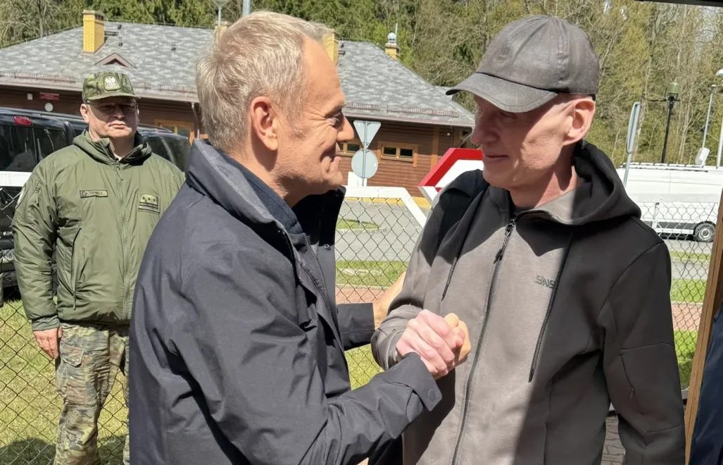 Дональд Туск и Анджей Почобут. Fot. X@donaldtusk